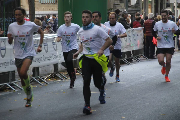 Course Populaire Dans Les Rues Bilbao — Photo