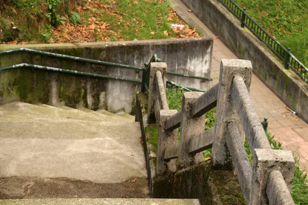 Treppen Auf Der Straße — Stockfoto