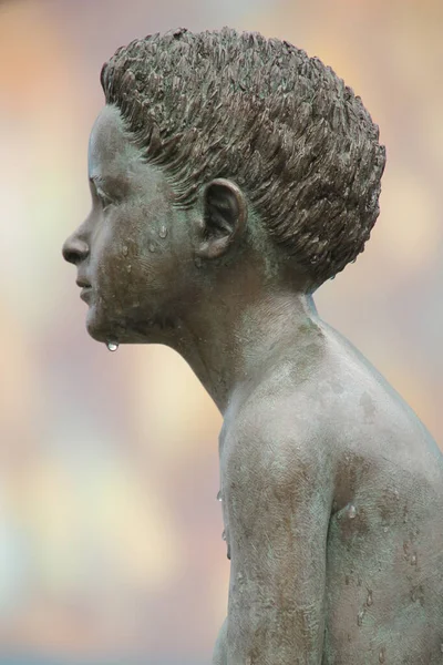 Statua Nel Centro Bilbao — Foto Stock