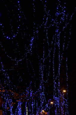 Noel zamanı şehir hayatı