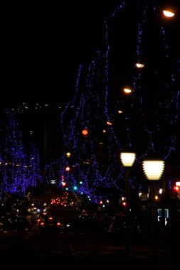 Noel zamanı şehir hayatı