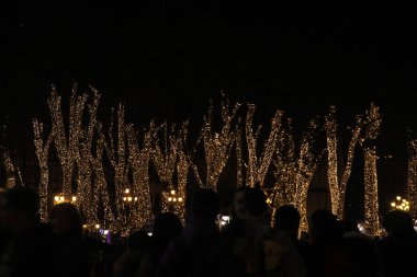 Noel zamanı şehir hayatı