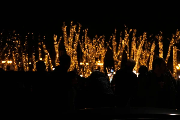 Vida Ciudad Durante Navidad —  Fotos de Stock