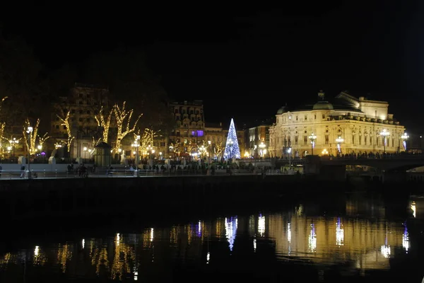 City Life Christmas Time — Stock Photo, Image