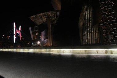 Bilbao şehrinde şehir manzarası