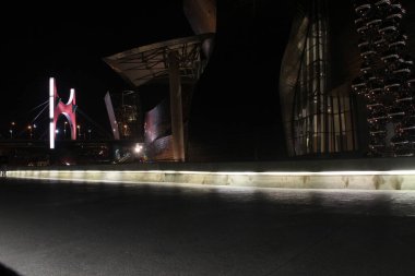 Bilbao şehrinde şehir manzarası