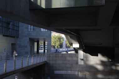 Bilbao şehrinde şehir manzarası