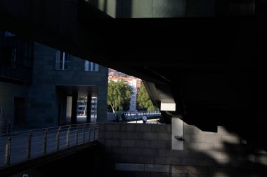 Bilbao şehrinde şehir manzarası