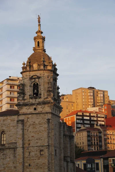 Vista Urbana Ciudad Bilbao — Foto de Stock