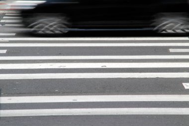 Kentsel bir ortamda trafik