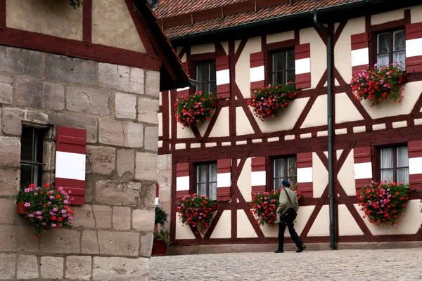 Blick Auf Die Nürnberger Altstadt — Stockfoto