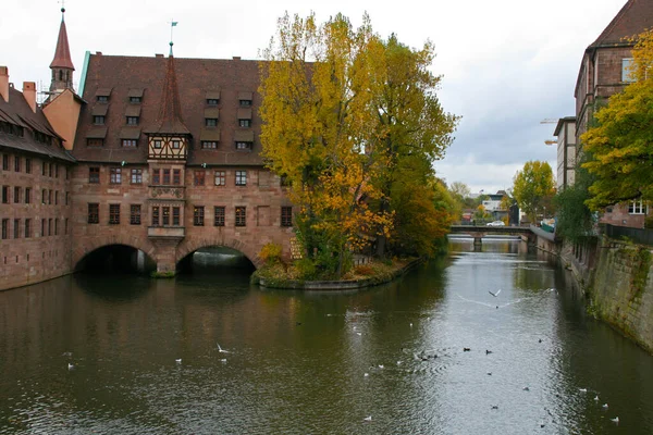 Vista Sul Centro Storico Nuremberg — Foto Stock