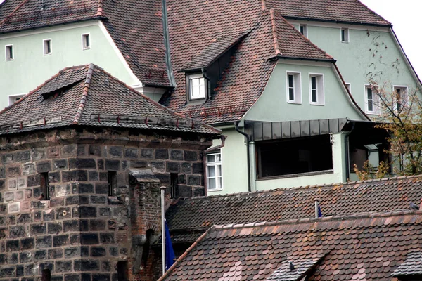 Blick Auf Die Nürnberger Altstadt — Stockfoto