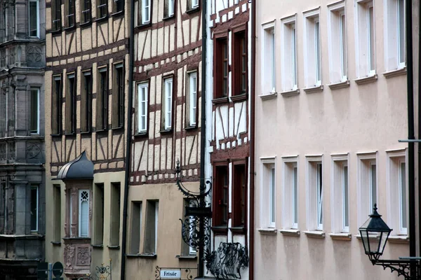 Άποψη Της Παλιάς Πόλης Της Νυρεμβέργης — Φωτογραφία Αρχείου
