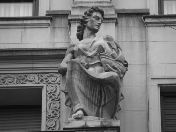 Estatua Centro Bilbao — Foto de Stock