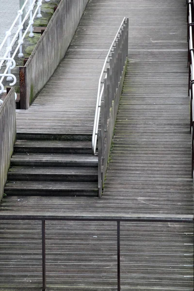 Escaleras Una Ciudad — Foto de Stock