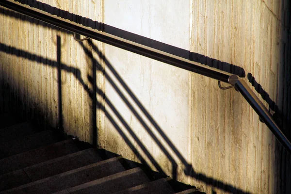 Escaleras Una Ciudad — Foto de Stock