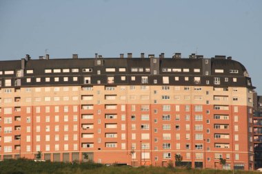 Bilbao şehrinde şehir manzarası