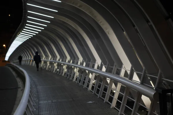 Edifício Área Metropolitana Cidade Bilbau — Fotografia de Stock