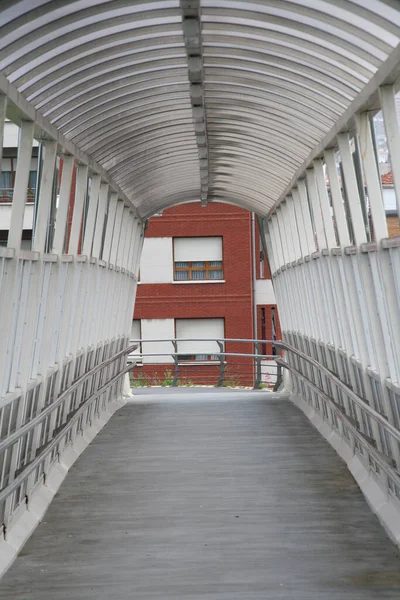 Edificio Nell Area Metropolitana Della Città Bilbao — Foto Stock