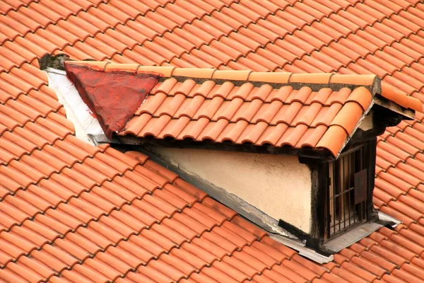 Roof Made Tiles House — Stock Photo, Image