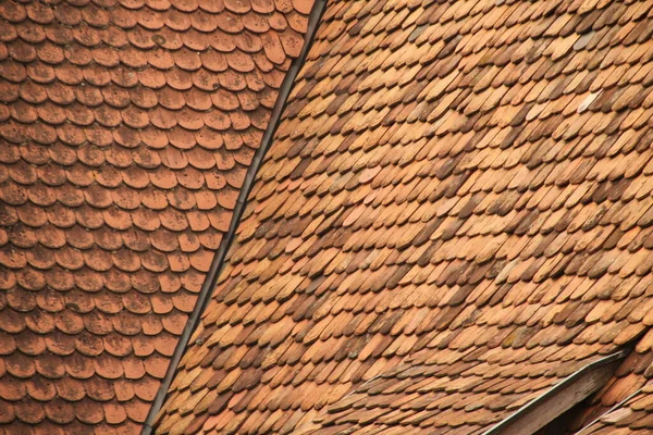 Roof Made Tiles House — Stock Photo, Image