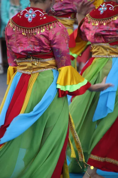 Danza Popolare Indonesiana Festival Strada — Foto Stock