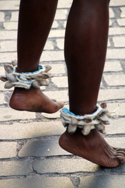 Bir sokak festivalinde Güney Afrika dansı
