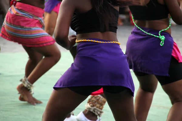 Bir Sokak Festivalinde Güney Afrika Dansı — Stok fotoğraf