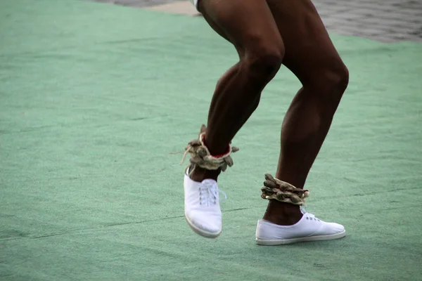 Dança Sul Africana Festival Rua — Fotografia de Stock