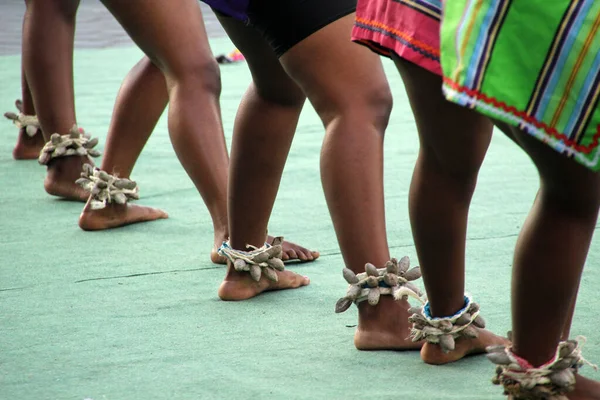 Южноафриканский Танец Уличном Фестивале — стоковое фото