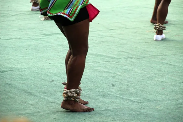 Bir Sokak Festivalinde Güney Afrika Dansı — Stok fotoğraf