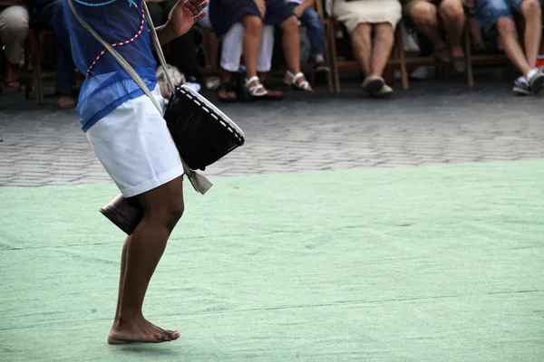 Южноафриканский Танец Уличном Фестивале — стоковое фото
