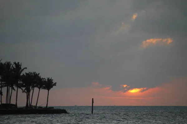 Atardecer Mar Día Verano — Foto de Stock