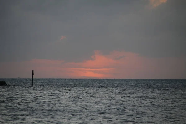 Atardecer Mar Día Verano — Foto de Stock