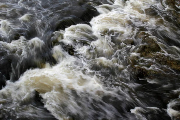 Ποταμός Κατά Την Τήξη — Φωτογραφία Αρχείου