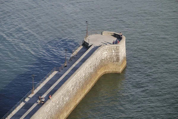 Vue Sur Mer Près Rivage — Photo