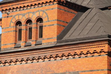 Stockholm şehrinin mimarisi.