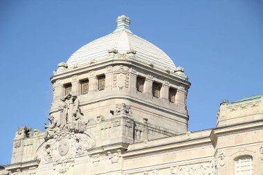 Stockholm şehrinin mimarisi.