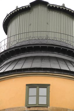 Stockholm şehrinin mimarisi.