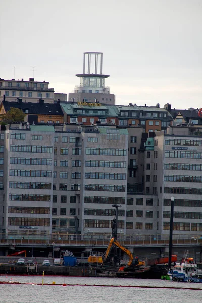 Arquitetura Cidade Estocolmo — Fotografia de Stock