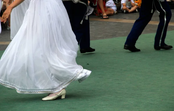 Exposition Danse Polonaise Dans Festival Rue — Photo