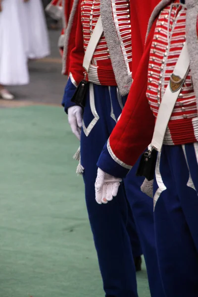 Wystawa Tańca Polskiego Festiwalu Ulicznym — Zdjęcie stockowe