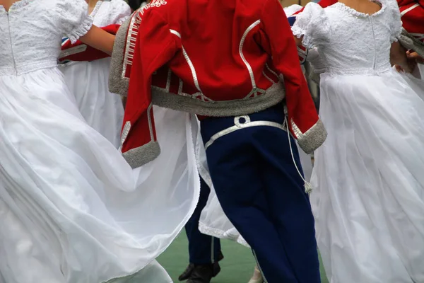 축제에서 폴란드 전시회 — 스톡 사진