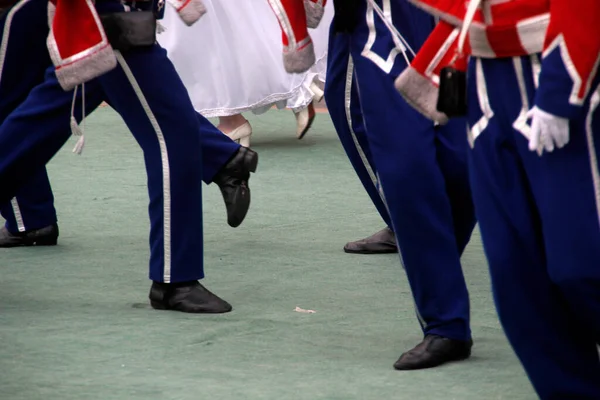 Polsk Dansutställning Gatufestival — Stockfoto