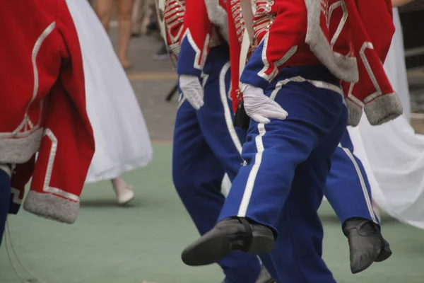 Exposition Danse Polonaise Dans Festival Rue — Photo