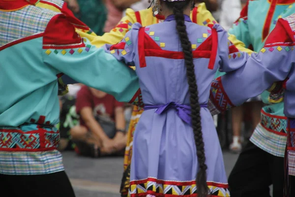 Exposição Dança Popular Russa Festival Rua — Fotografia de Stock