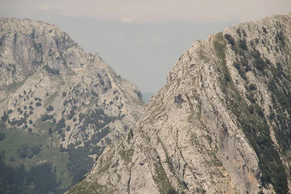 Paysage Dans Les Montagnes Pays Basque — Photo