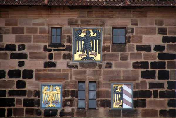 Épület Régi Város Nürnberg — Stock Fotó