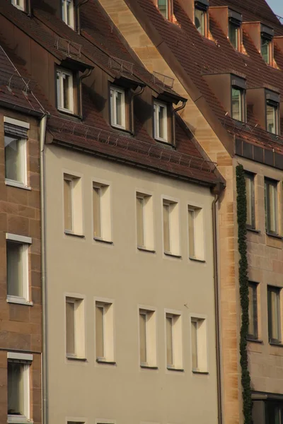 Budova Starém Městě Norimberk — Stock fotografie